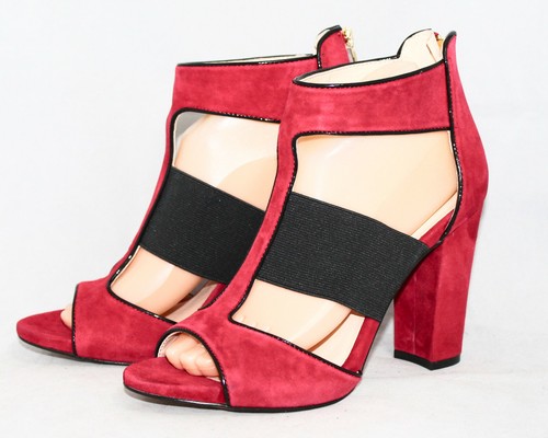 KARL LAGERFELD Rosalie Red Suede High 