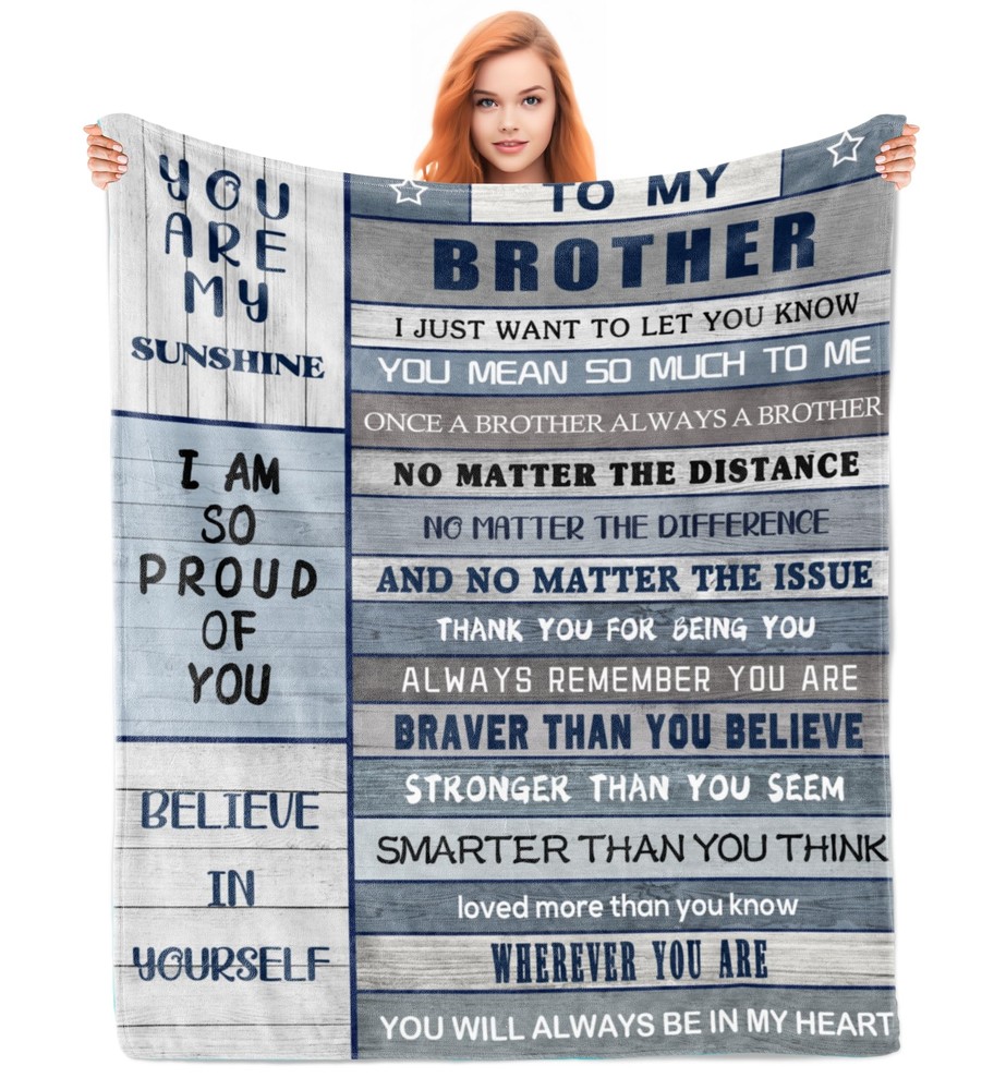 Gifts for Brother Brother Gifts Blanket 60