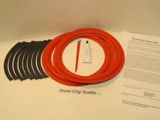Cerwin Vega 12" Speaker Foam Surround Repair Kit 122w2 121-4 with gaskets