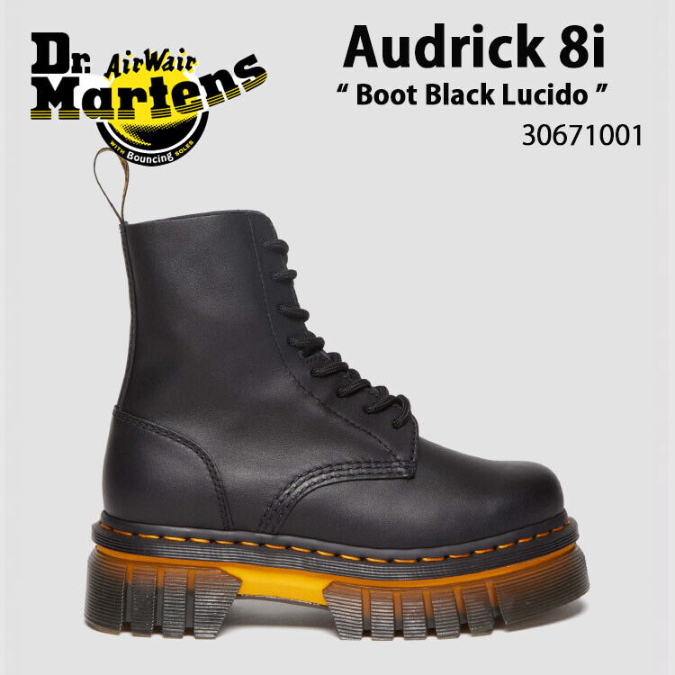 Dr.Martens Boots 8H Boots Audrick 8I Boot Black Lucido 30671001