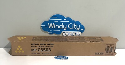 Ricoh MP C3503 Yellow Toner Cartridge 841814 Genuine Original New