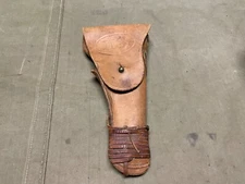 ORIGINAL WWII US AIRBORNE PARATROOPER M1942 .45 PISTOL HIP HOLSTER-BOYT