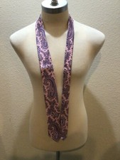 Bespoke New York Lavender  Pink Tie 2.5" Wide, 58" Long 100 Silk Retail 55.00