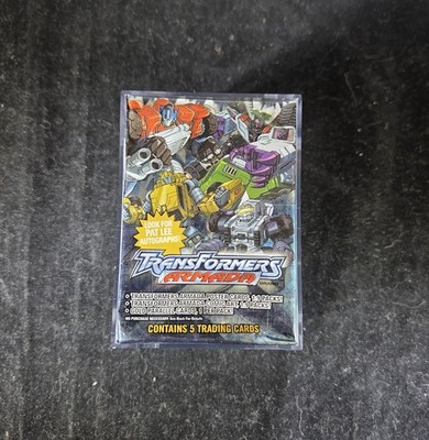 Transformers Armada Trading Cards - Near Complete Base Set (118/122) + Wrapper