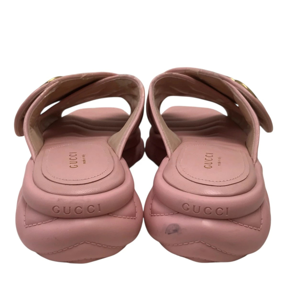 GUCCI Slide Sandals Pink Size: 39 [090226] (GUCCI) thumbnail 4