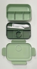 Bento Style Portion Control Leak Proof Insulated Mint Green Lunch Box