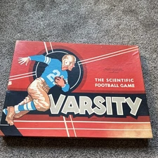 Vintage 1953 Copyright VARSITY THE SCIENTIFIC FOOTBALL GAME  MINT !!!