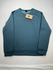 Burton Men  s Oak Crewneck Pullover Sweatshirt Emerald Green Small NWT