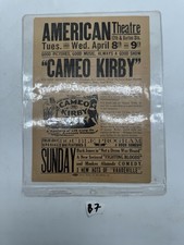 1924 American Theatre Cameo Kirby Movie Broadside