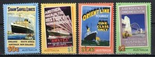 Australia Stamp 2249-2252 NH - Passenger trip travel