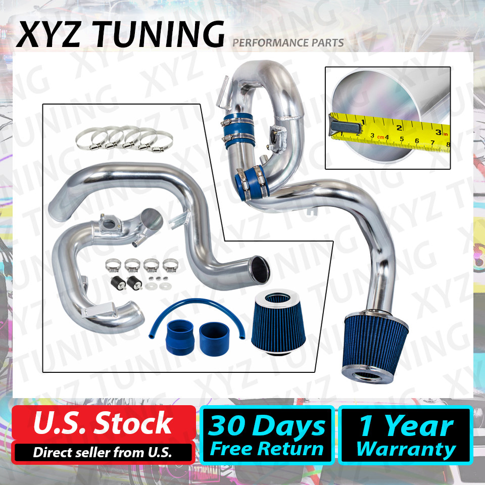 2.5" BLUE Cold Air Intake Induction Kit +Filter For 2000-2005 Echo xA xB bB 1.5L