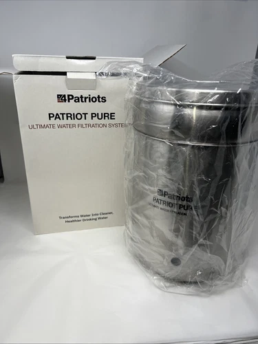 Patriot Pure Ultimate Water Filtration System & Nanomesh Filter
