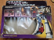 Transformers Megatron 1984 G1 Takara Hasbro All Inserts Box Styrofoam Case