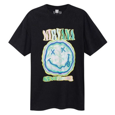 Nirvana T-Shirt Herren Amplified Collection - Scribble charcoal