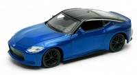 Welly Nex 2023 Nissan Z Blue 1:34 1:39 Scales 4.5 Inch Toy Car Diecast