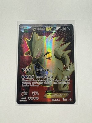 Pokémon TCG Tyranitar EX 91/98 XY Ancient Origins Full Art Holo Ultra Rare