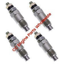 4PCS Fuel Injector Assy 093500-1980 23600-54020 for Toyota L LN40