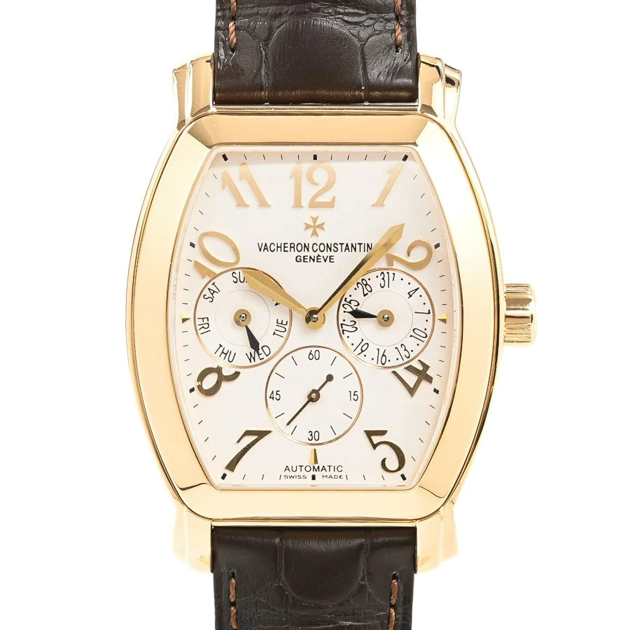 VACHERON CONSTANTIN Royal Eagle Day Date 42008/000J Men's Used Watch #11020