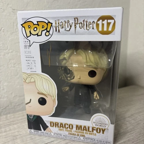 Funko Pop! Harry Potter Draco Malfoy 117 Wizarding World Vinyl Figure Spider New