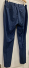 CALVIN KLEIN FLAT FRONT MEN'S DRESS PANTS 32 x 32" Medium Blue EXCELLENT — photo 3