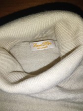 Lana D'Oro Cashmere Pullover Rollkragen Gr.  44 100% Kaschmir made in Italy