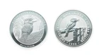 Lot 2 1 Oz Silver Rounds 2014 Australia 1 Dollar - 1998 Australia 1 Dollar *461
