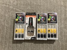 Impress Halloween Nails Witch Spiders Press On Glitter Glow In The Dark 4 Sets