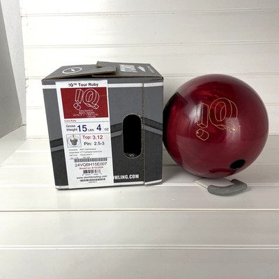 Storm IQ Tour Ruby Bowling Ball 15 lbs 4 oz Right Hand Single