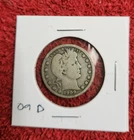 1909 d circulated Barber quarter