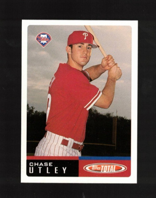 2002 Topps Total - Chase Utley #486 (RC) Rookie