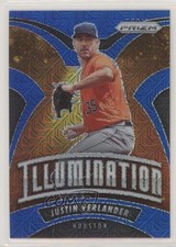 2020 Panini Prizm Illumination Blue Mojo 174/175 Justin Verlander #I-2 on6