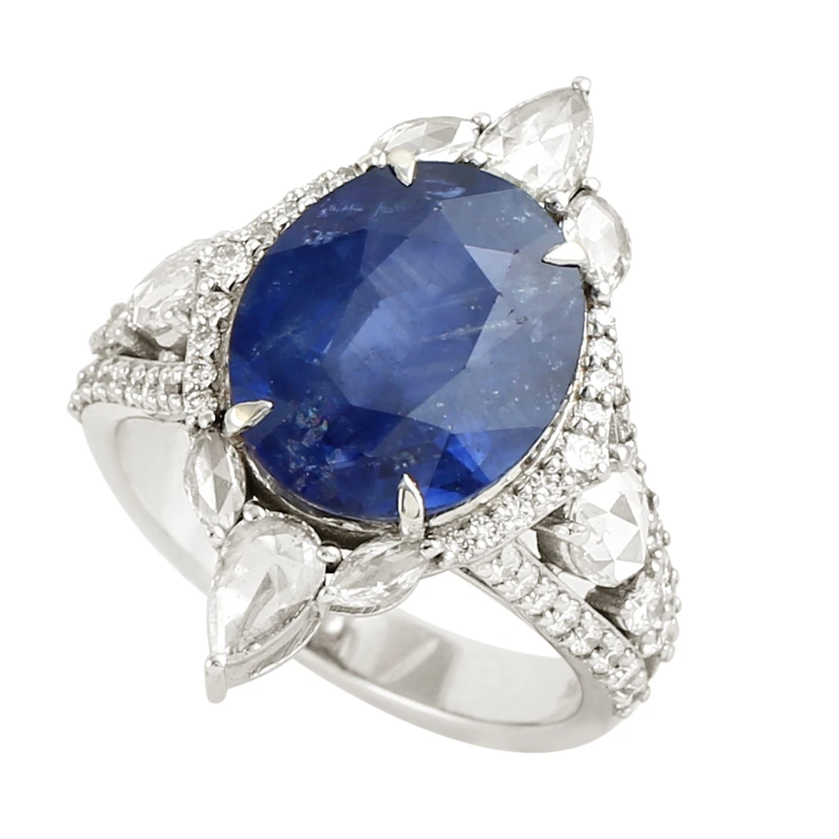 Anello di nozze in zaffiro, anello di fidanzamento in argento sterling 925 per donna, gioielli in zaffiro blu, anello con pietra portafortuna di settembre per madre/moglie - Italia Anello di nozze in zaffiro, anello di fidanzamento in argento sterling 925 per donna, gioielli in zaffiro blu, anello con pietra portafortuna di settembre per madre/moglie - Italia