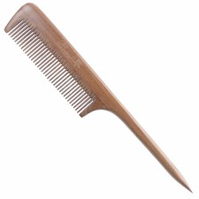 Hair Combs - Sandalwood Fine Tooth Comb - No static Natural Aroma Wooden Tail...