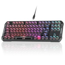 DarkBeacon Blade87 TKL Silent Mechanical Switch, Black (87-key)