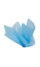 SSWBasics 20" x 30" Light Blue Tissue Paper
