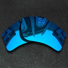 US Blue Polarized Replacement Lenses For-Oakley Quarter Jacket