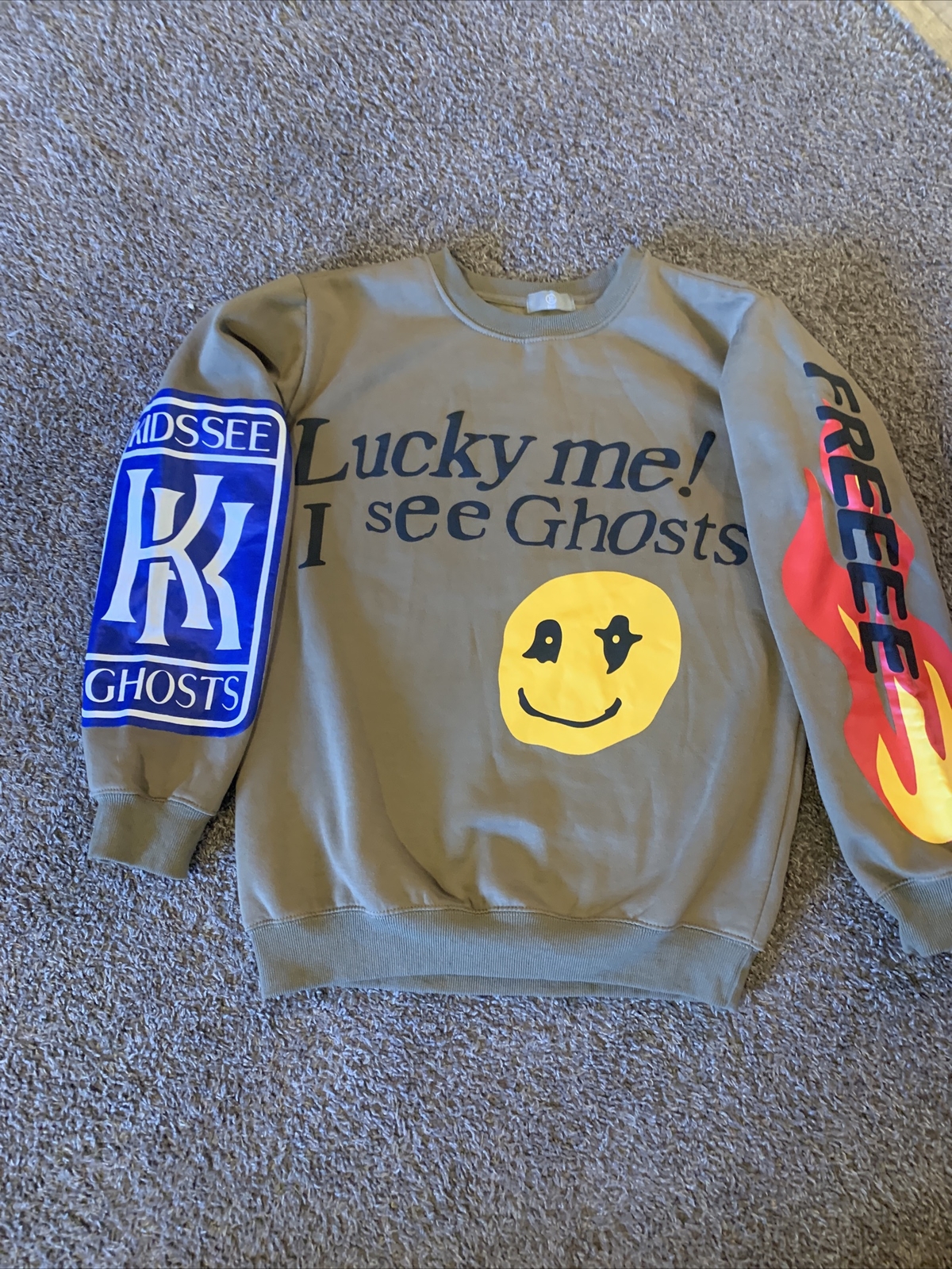 Lucky Me I See Ghosts Mens/women Graphic Sweatshirt Hbat New Without tags |  eBay