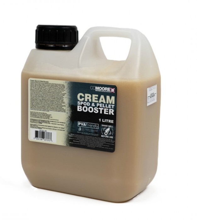 CC Moore Cream Spod & Pellet Booster - 1 Litre - Carp Fishing Liquid Additives