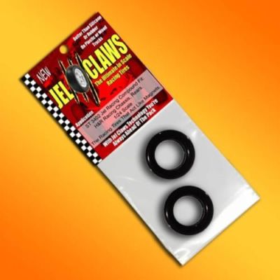 1/24 Scale H&R Slot Car Tires Jel Claws 2pk Fits Racing Chassis (Rears) Wheels