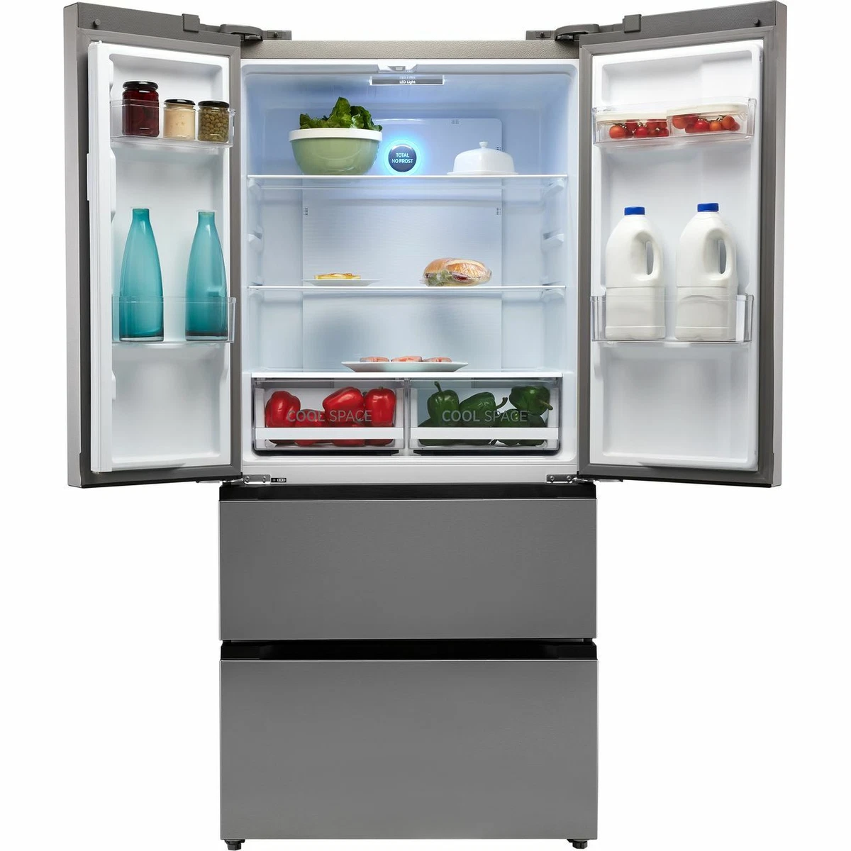 Hoover american 2024 style fridge freezer