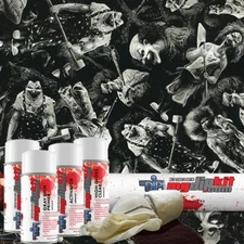 MYDIPKIT Hydro Dipping Water Transfer Print KIT DD-927 Psycho Clowns