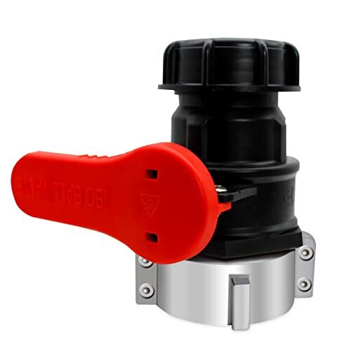 Water Tote Tank Adapter 2.95" Coarse Thread Tote Ball Valve S75x6 75 mm