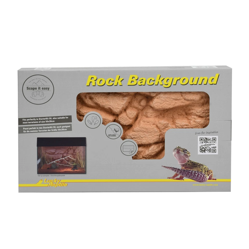 Lucky Reptile Rock Background