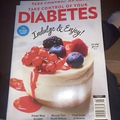 TAKE CONTROL OF YOUR DIABETES  Magazine Indulge & Enjoy 2021 T-534