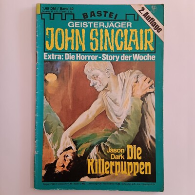 John Sinclair 40 (2. Auflage), Die Killerpuppen (Gespenster Krimi)