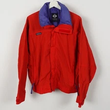 Vintage Columbia Jacket Men's XL Red Bugaboo 90s Ski Zip Pocket USA