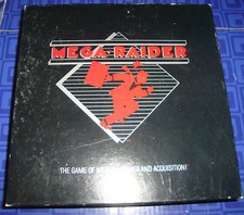MEGA-RAIDER Board Game The Game Of Wealth, Power, & Acquisition! 100 % Complete