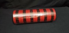 2"x55 Yds Printed Carton Sealing Tape "Rejected", Black/Red, Lot of 6 Uline