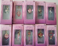 Sailor Moon Little Charms Lot of 10 Cosmic Heart Transformation Pen Chibi Moon