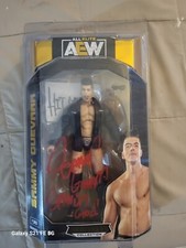 Sammy Guevara Signed Figure AEW JSA WITNESSED 